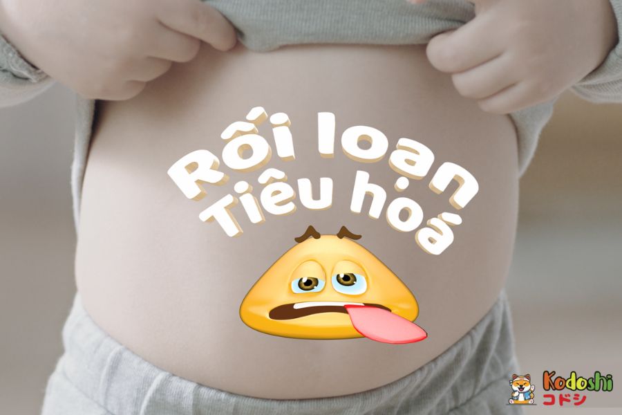 Có rất nhiều nguyên nhân khiến trẻ rối loạn tiêu hoá