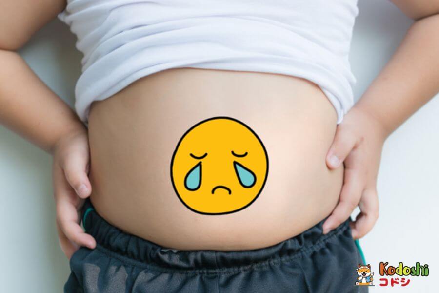 Hệ tiêu hóa kém là nguyên nhân khiến bé hay ốm 