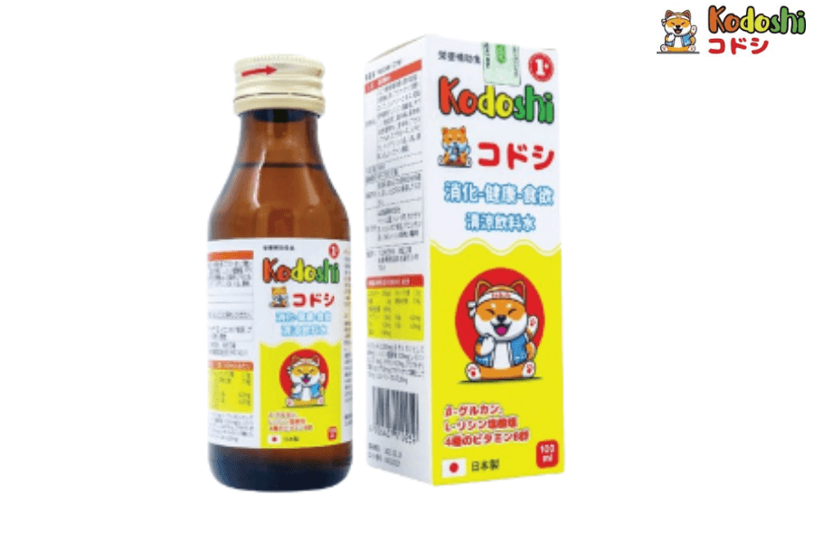 Siro ăn ngon Kodoshi là một giải pháp biếng ăn từ Nhật Bản được nhiều mẹ lựa chọn.