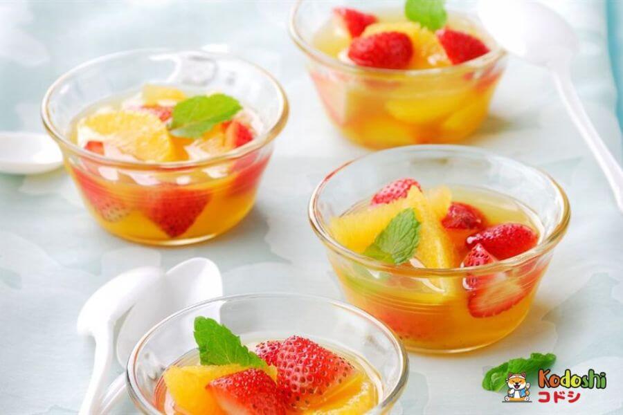 Cách làm món thạch rau câu cho bé