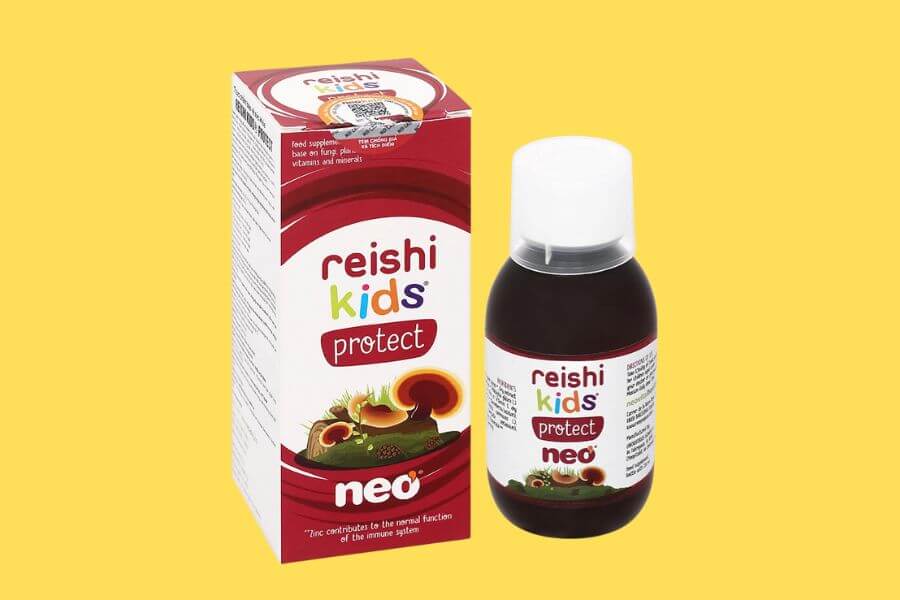 Reishi Kids Protect tăng đề kháng cho trẻ từ 6 tháng.