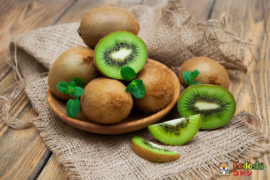 Kiwi giàu vitamin A, E, và C