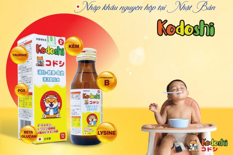 Siro Kodoshi đem lại nhiều lợi ích cho trẻ