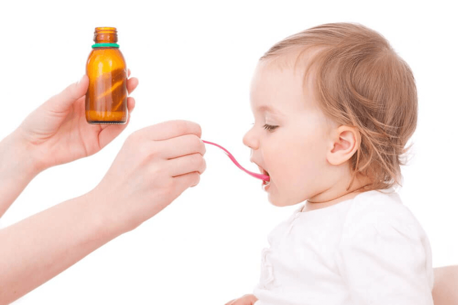 Siro có tác dụng tăng đề kháng cho bé hiệu quả